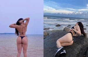รอยสักสาวสวยอยากมีเพศสัมพันธ์อย่างหนัก