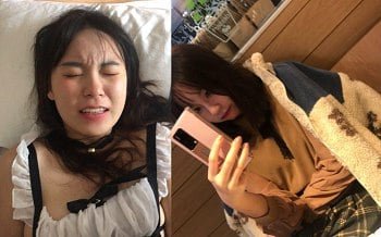 ไอดอล douyin ของจีนและแฟนของเธอแสดงคลิปเซ็กซ์ในห้องนอน